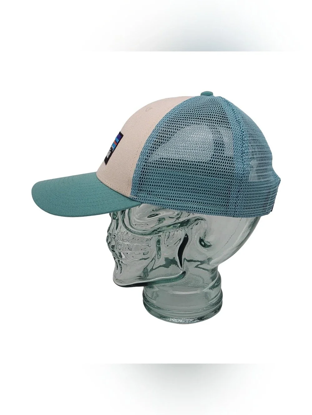 Patagonia P-6 Logo LoPro Trucker Hat OS Pumice Teal